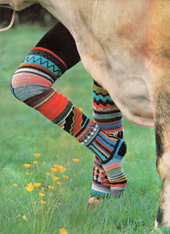 Patrones de calcetines y medias de colores modelo original