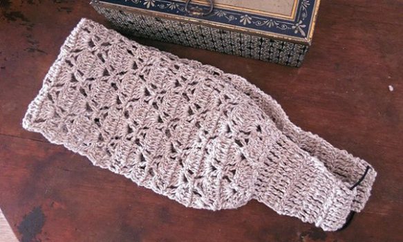 Tejer una vincha japonesa crochet facil